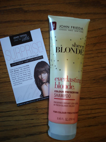 John Frieda Freebies