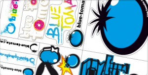 free-blue-tomato-sticker-set