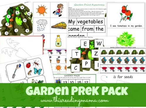 garden prek pack