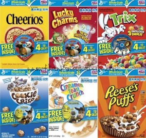 Coupon Big G cereals