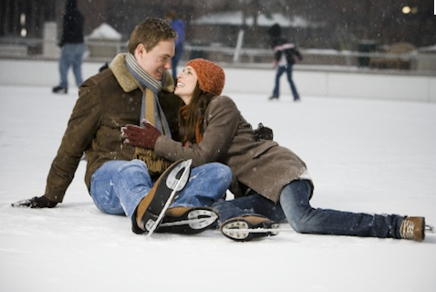 couple skating