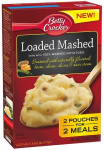 Betty Crocker Loaded Mashed Potatoes