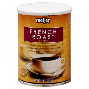 Small Coffee at Meijer Gas Stations